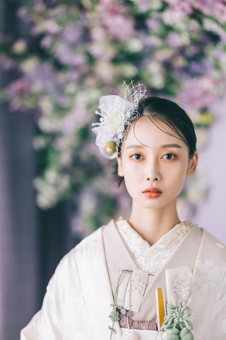 花嫁さんのソロショット