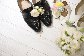 お子さんも一緒に！パパ＆ママフォトウェディング