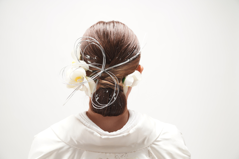 洋髪もOK！花嫁さんの和装ヘアスタイル
