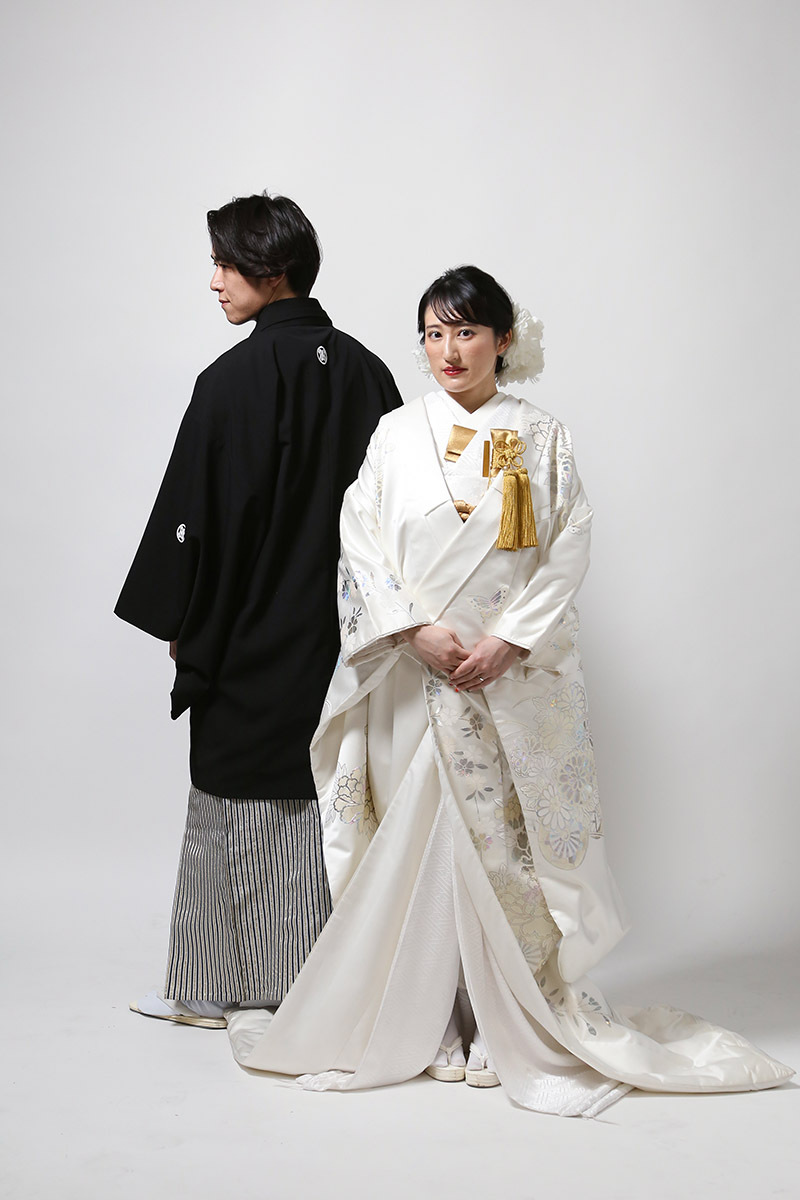 透明感のある「白無垢」
