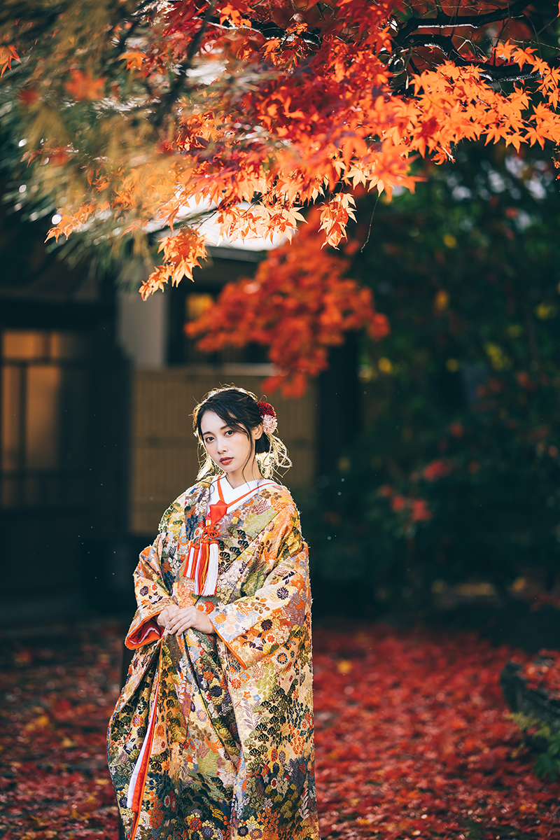 豪奢な「色打掛」