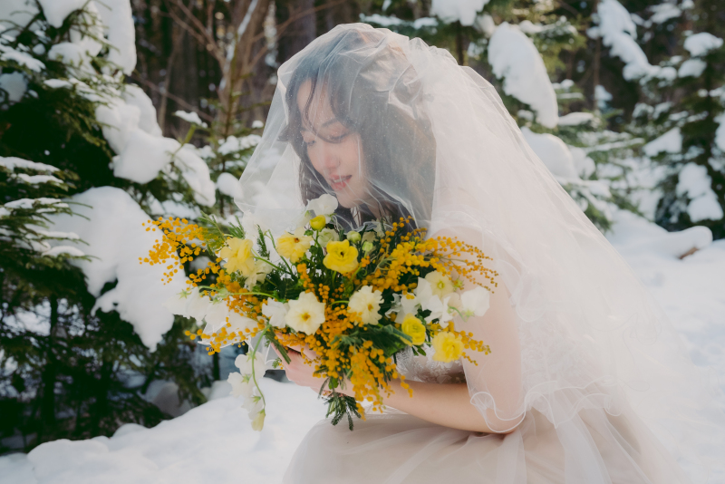 【ご予約受付中!】雪景色×ウェディング
