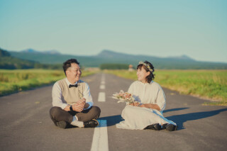 ナチュラル×ロケーションフォトでふたりらしさを、そのままに。