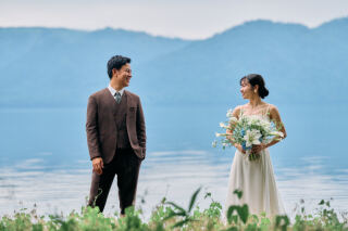 北海道・湖畔ロケーションフォト