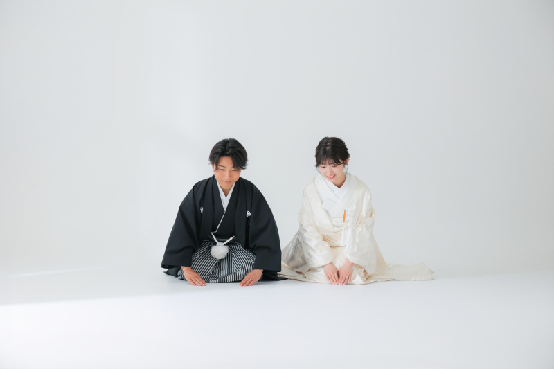 笑顔があふれる和装フォトウェディング