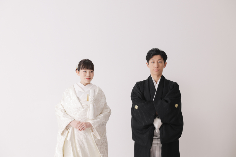 和装の美しさを纏う、スタジオ撮影のひととき