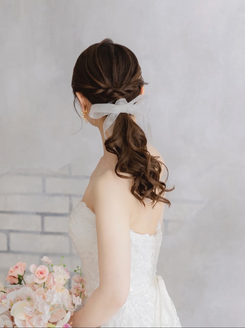 洋装ヘアスタイルご紹介