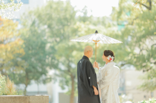 和装で迎える特別な一日