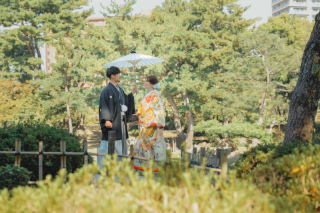 伝統美と愛を紡ぐ、和装前撮り