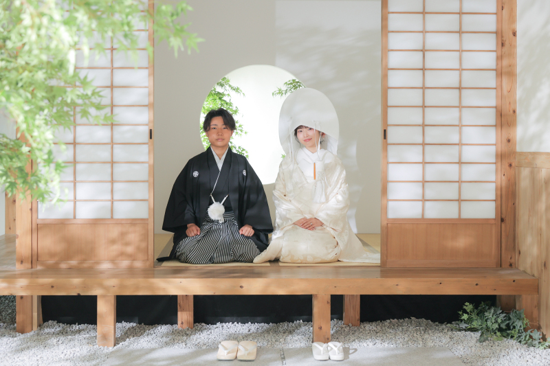 笑顔があふれる和装フォトウェディング