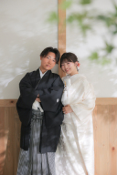 笑顔があふれる和装フォトウェディング