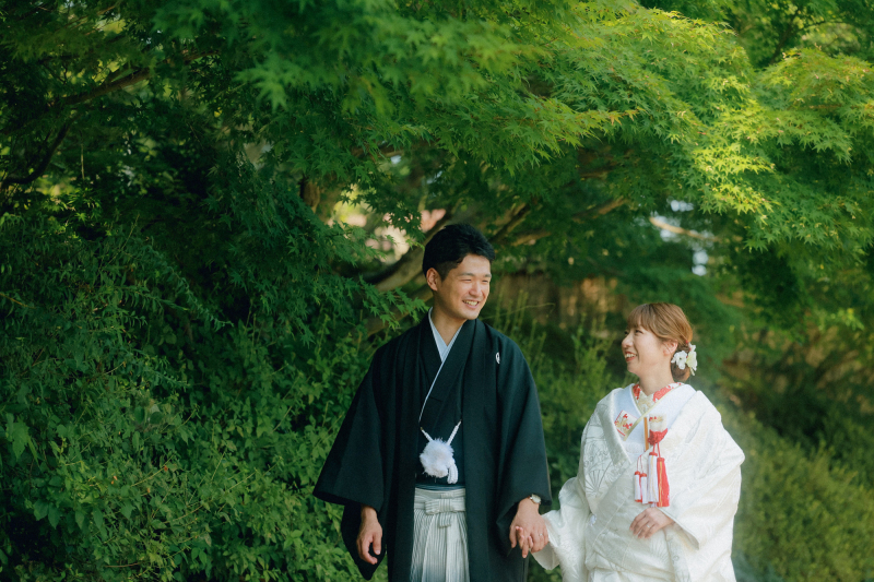 日本の美とふたりの絆が重なる日