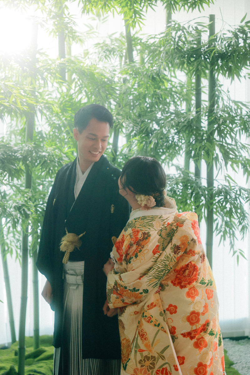 ふたりの物語を彩る、和と洋のやさしい時間