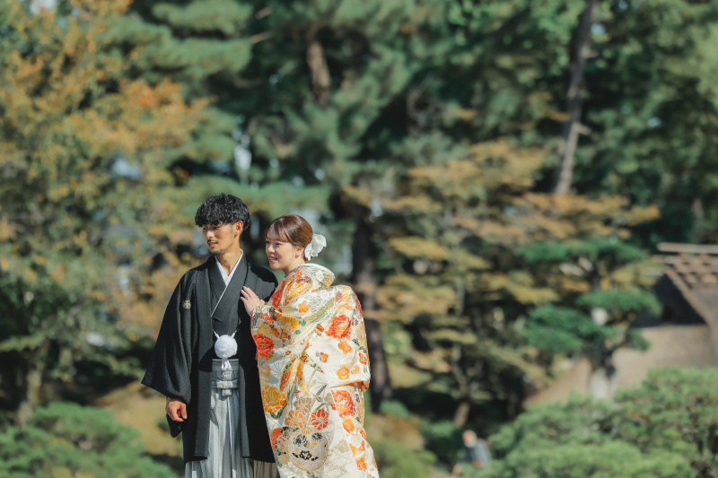 伝統美と愛を紡ぐ、和装前撮り