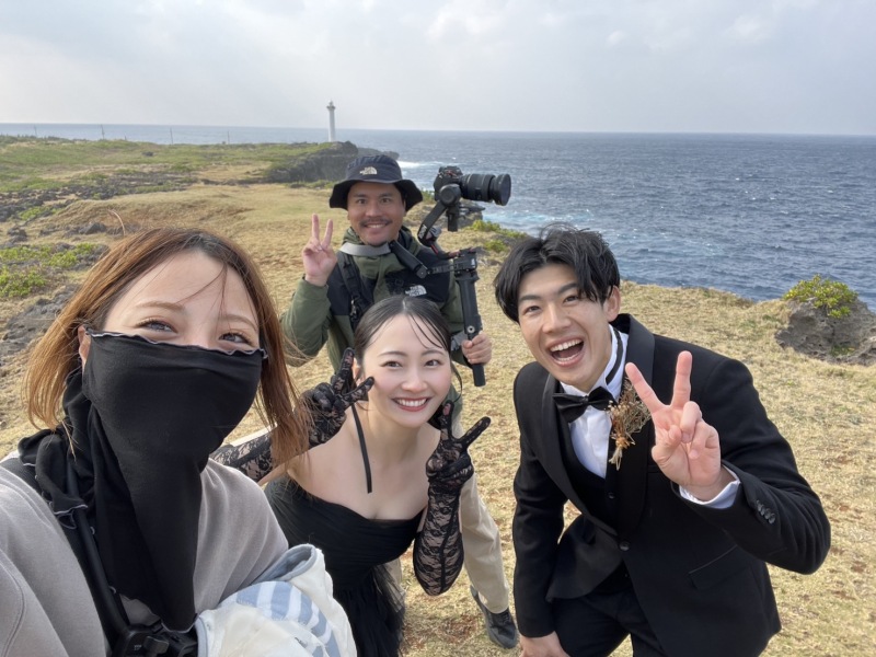 BLACK×BLACK衣装のご夫婦♡