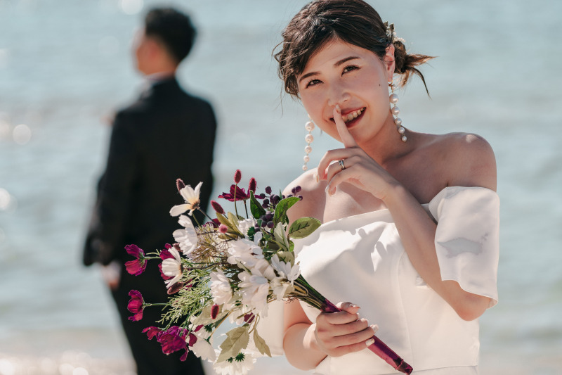 衣装・ヘアチェンジして撮影再開!