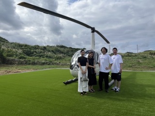 ヘリを見学しに行ってきました~!