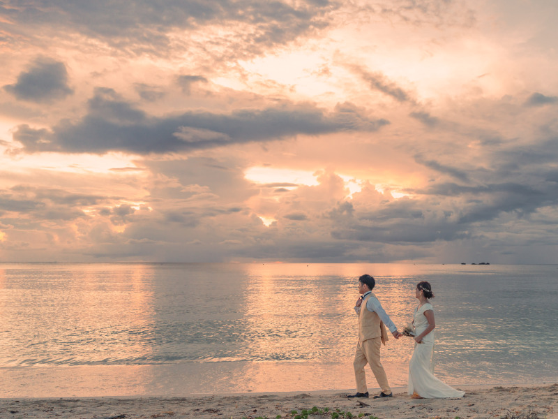 ３月４月５月に沖縄でサンセット撮影しませんか？