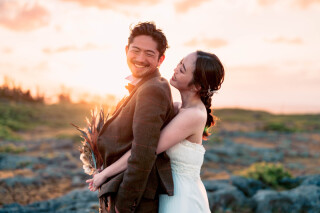 《早割》7月8月撮影限定「残波岬フォトプラン」!ビーチとサンセット+写真120枚