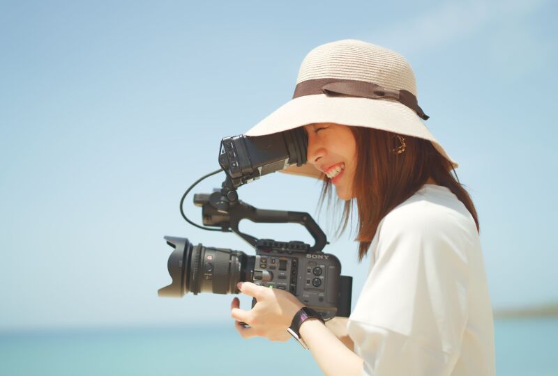 撮影していただきました!