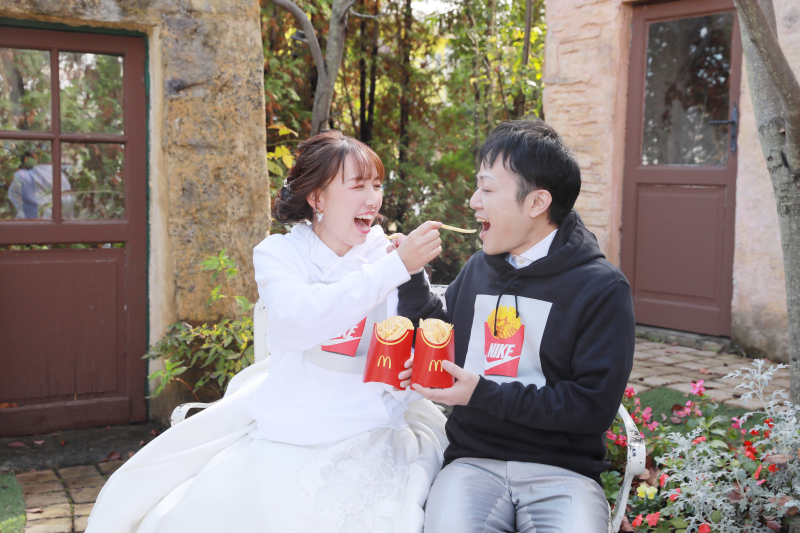 ポテトが大好きなお２人♡