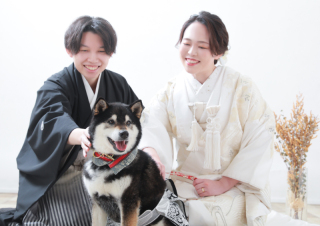 ペットとの撮影も♡