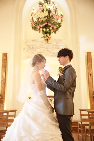 まるで結婚式♪