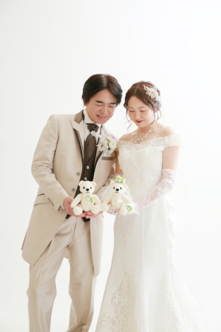 ぬいぐるみと・・・♪