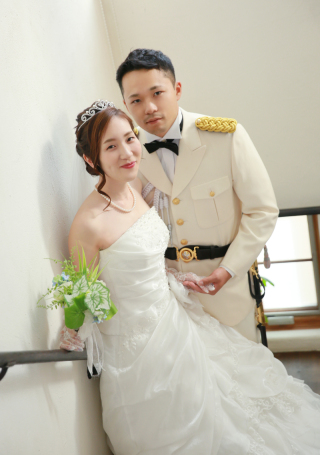 持前の衣装で…♪