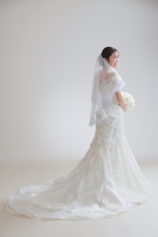 後ろ姿の撮影も・・・♡