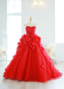 カラードレスご