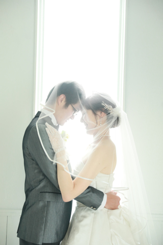 ベールにつつまれて&hellip;