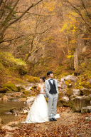 秋の渓谷で♡大人ムードのロケーションフォト！