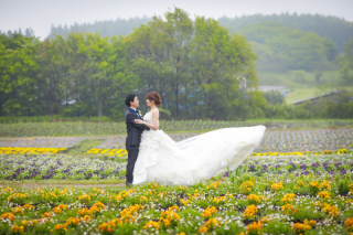 春の那須フラワーワールドフォト。