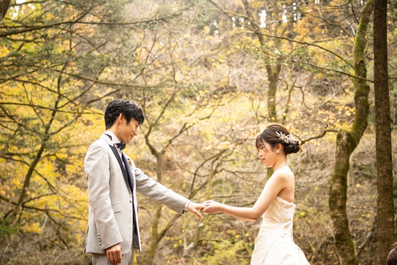 旅と写真で祝う結婚式