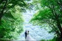 写真だけの結婚式を旅と共に　那須ログコテージフィンランディア併設