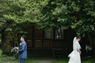 ファーストミートの瞬間。お2人の幸せな涙にスタッフまでもらい泣きしちゃいました。