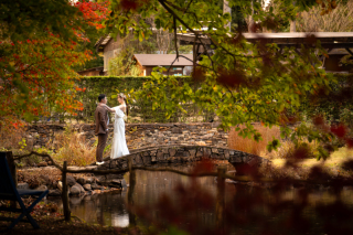 秋の庭園で情緒あふれる和装フォト！