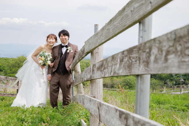 緑に包まれたチャペル♡那須高原の美しいロケーションフォト！