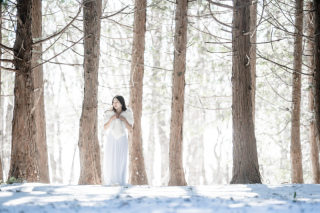 冬本番の那須。那須だからこそ撮れる雪フォト