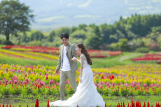 春の那須で記念日を･･･「写真だけの結婚式を旅と共に」