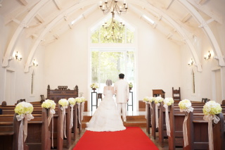 ホテルフロラシオン那須さんでチャペルフォト。2月頭に新チャペルにリニューアル♪