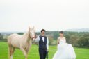 NASU FARM VILLAGEでのお馬さんとのフォトウェディング