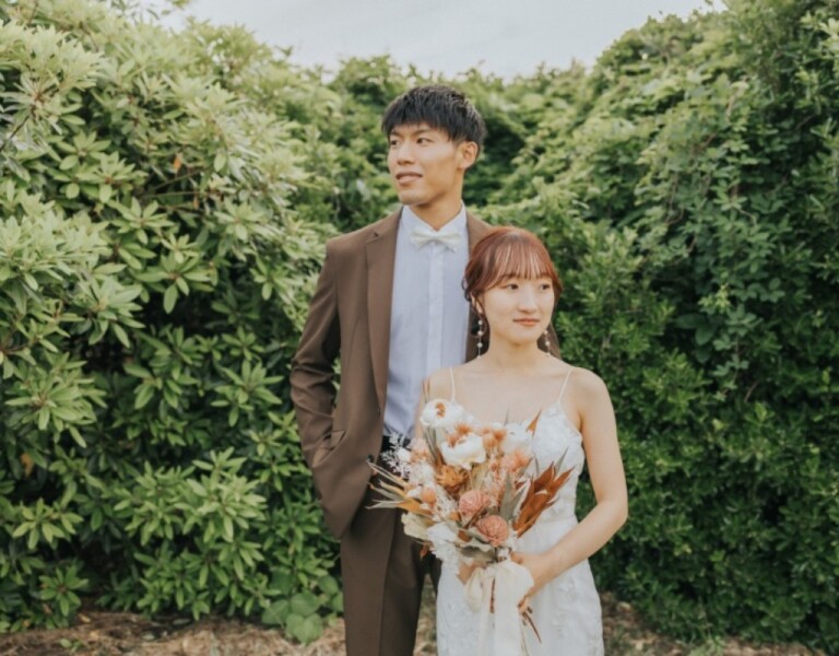 緑と共にnatural wedding♬