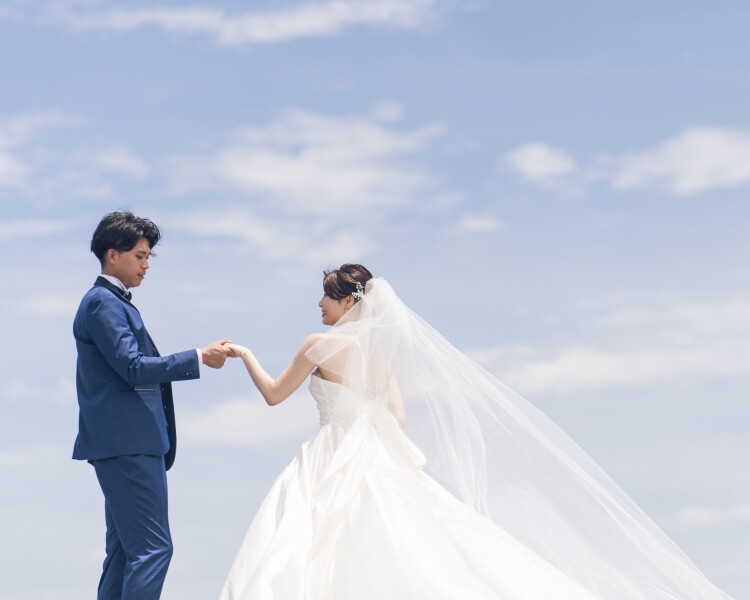 海と光が織りなす、ベールショット