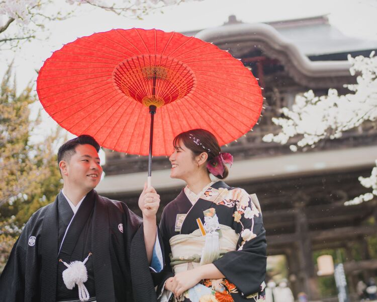 春、鎌倉の寺院フォト