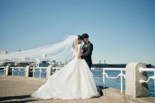 優しい陽射しのなかで撮影！【大さん橋】