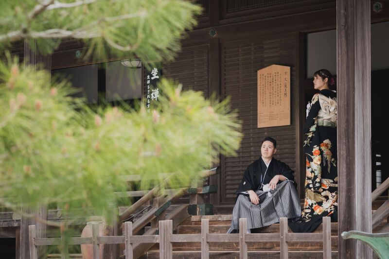 人気‼鎌倉寺院での桜フォト♪