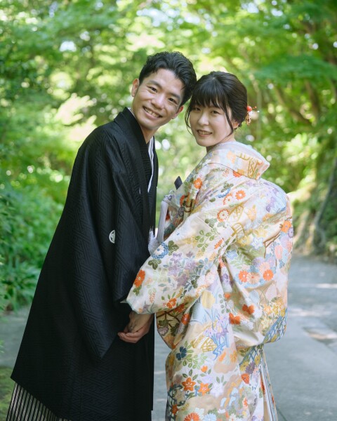 愛らしい振り向きショット!