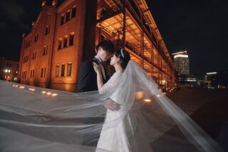 横浜港のシンボルで思い出の一枚